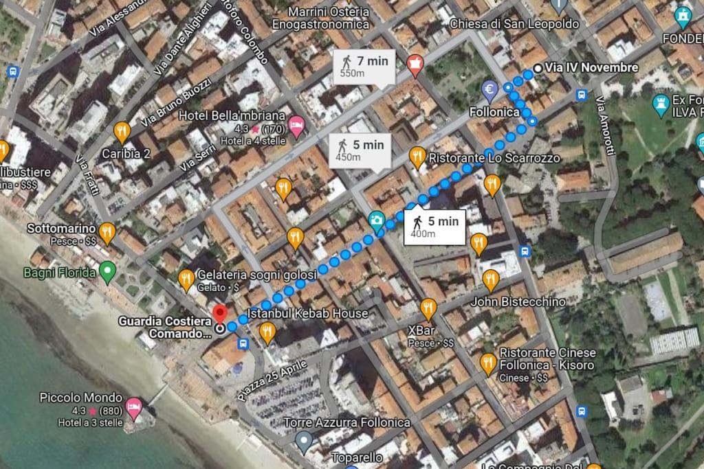 Puzzle Al Mare Apartment Follonica Bagian luar foto